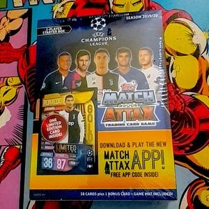 2019/20 Topps UEFA Championship Match Attax Sealed Box